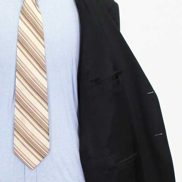 Pronto Uomo 48R 40x27 Gray Solid 2-Button Suit R411